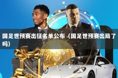 国足世预赛出征名单公布（国足世预赛出局了吗）