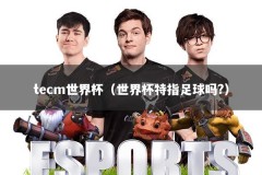 tecm世界杯（世界杯特指足球吗?）