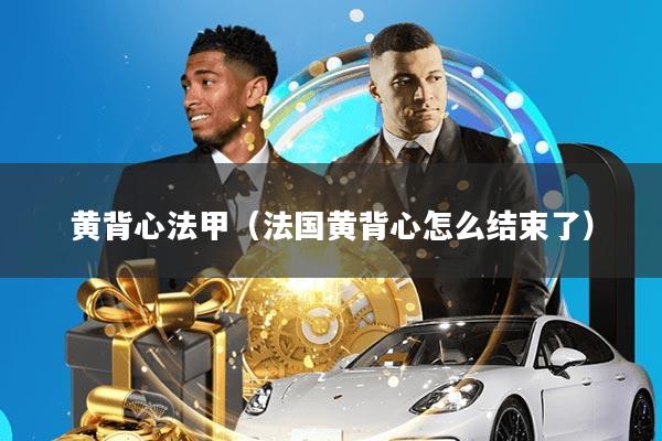 黄背心法甲(法国黄背心怎么结束了)